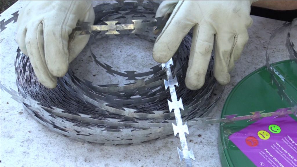 Razor Wire Perimeter Security - Are We Going Mad Max? - Prepping 101