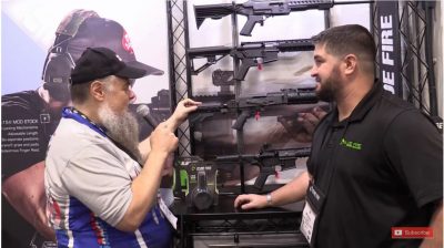 AK-47 Bumpfire - New Aluminum Chassis - SlideFire Solutions - SHOT Show 2017