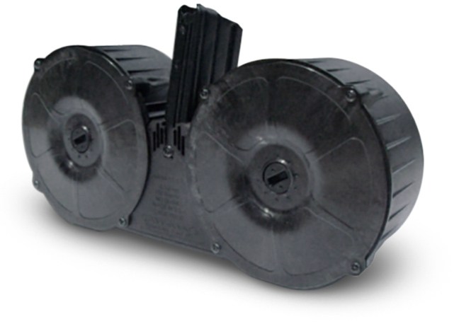 Armatac 150 Round 5.56 SAW Mag - No Graphite Required! - SHOT Show 2017