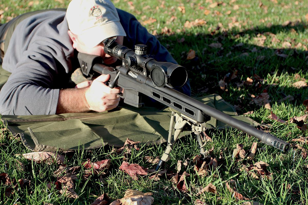 Bergara Premier LRP 308 chassis rifle shot prone, best used Bergara chassis rifle 2026