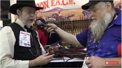 1862 Colt Pocket .380ACP Conversion + 1894 Winchester + 1876 Tom Horn - Cimarron - SHOT Show 2017