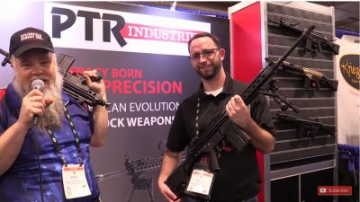 100% American HK-91 Sniper Model + Pistol - PTR Industries - SHOT Show 2017