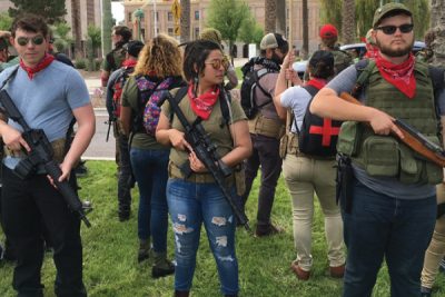 Anti-Trump 'Lefties with Guns' Descend on Phoenix