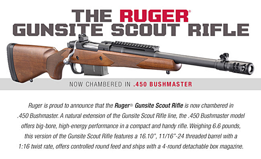 Ruger Adding New Big- and Small-Bore Bolt Guns and More