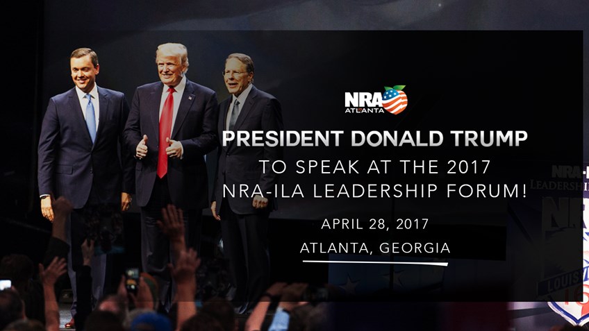 Trump to Speak at NRA Meetings, Everytown to Show Up and Complain