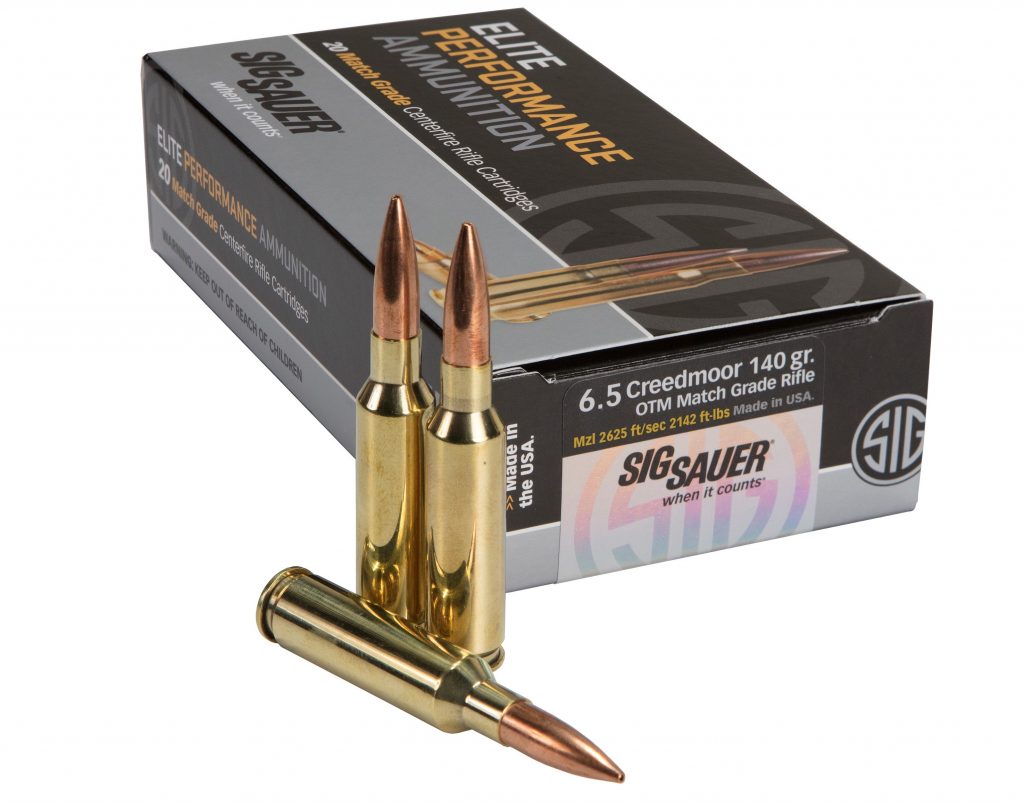 SIG Releases 6.5 Creedmoor Match Grade Ammo