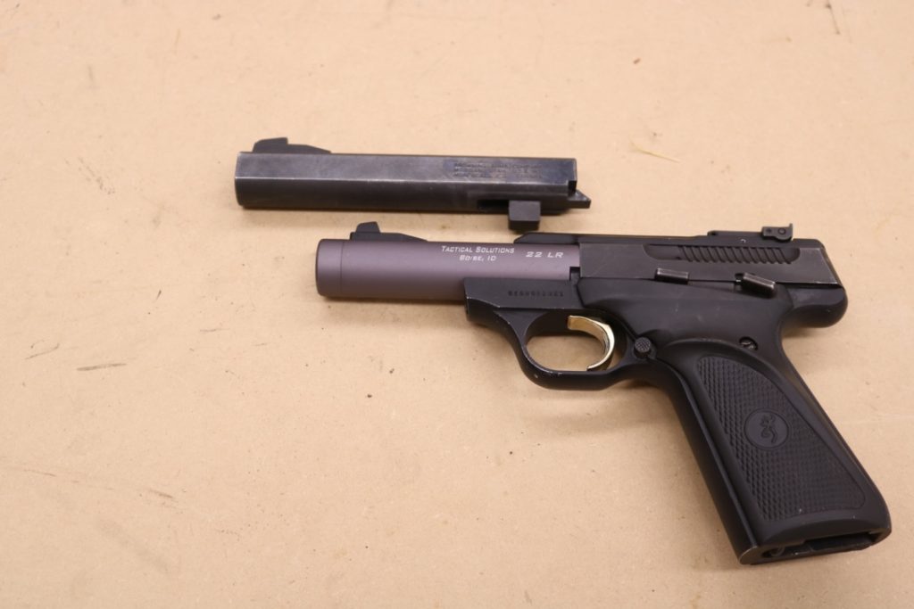 Swap the Barrel on Your Browning Buck Mark with a Tactical Solutions Trail Lite