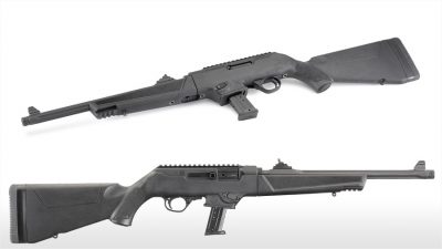 The Ruger PC Carbine is Back and Better! Takedown Rifle uses Glock Mags!