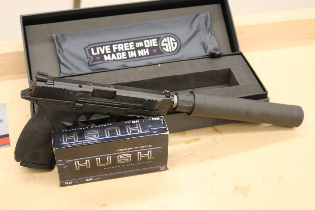 Can .45 ACP Be Quiet? SIG's Big Bore Suppressor