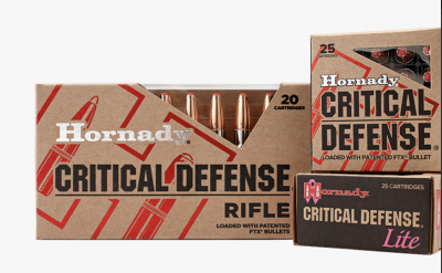 NEW: Hornady's 6.5 PRC; Subsonic SUB X and Critical Defense Rifle Ammo — SHOT Show 2018