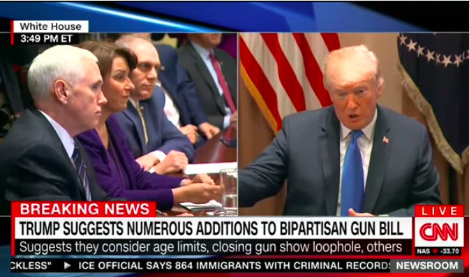 Trump on Extraconstitutional Confiscation: 'Take the firearms first and then go to court'