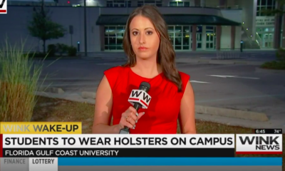 Florida University Students Wearing Empty Holsters to Class to Oppose Gun Control