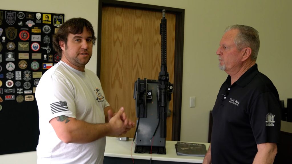 Clay Visits Blac-Rac: Makers of the Best Weapon Mount for Your Vehicle