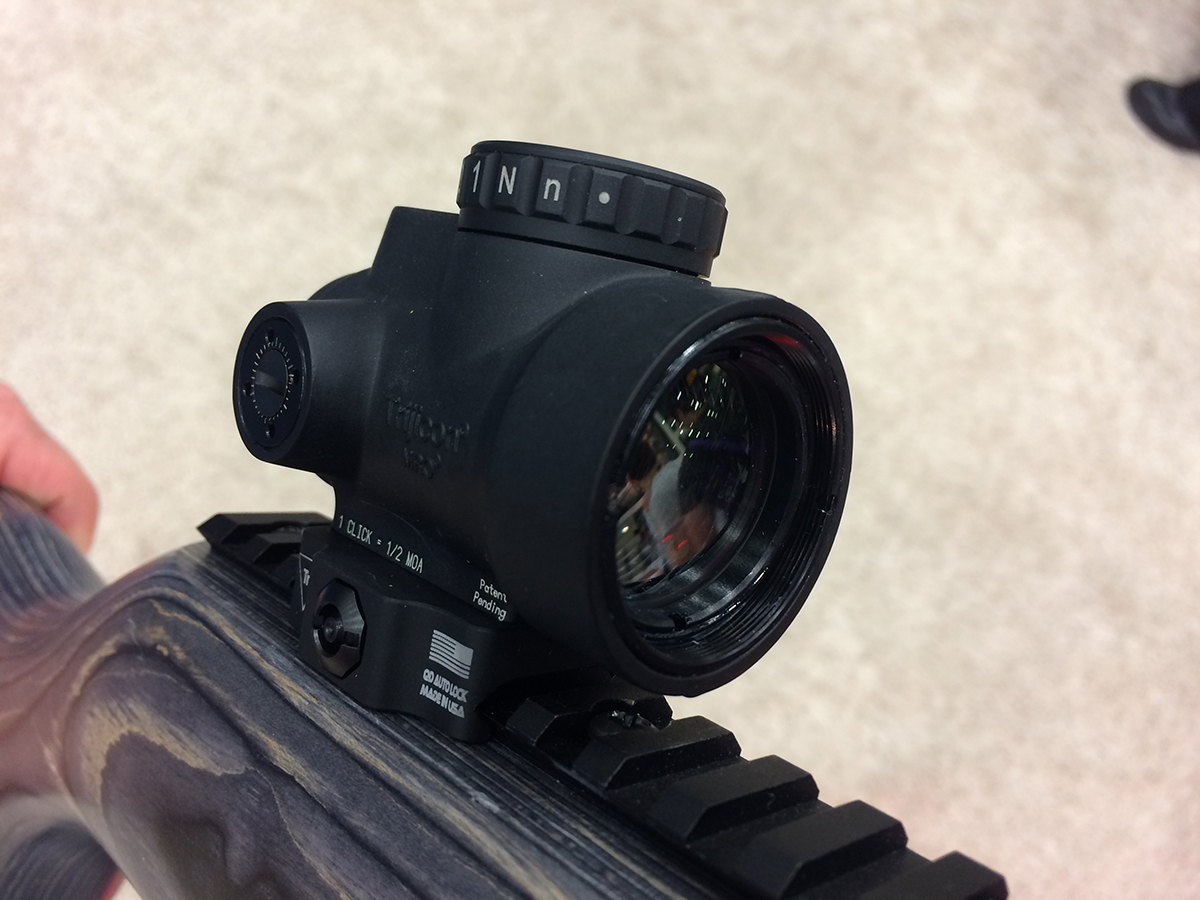 New Trijicon Green Dot MRO Goes Where Red Dots Can’t