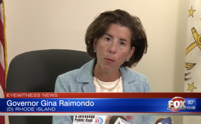 Executive Fiat in Action! Rhode Island Governor Bans Guns in Schools