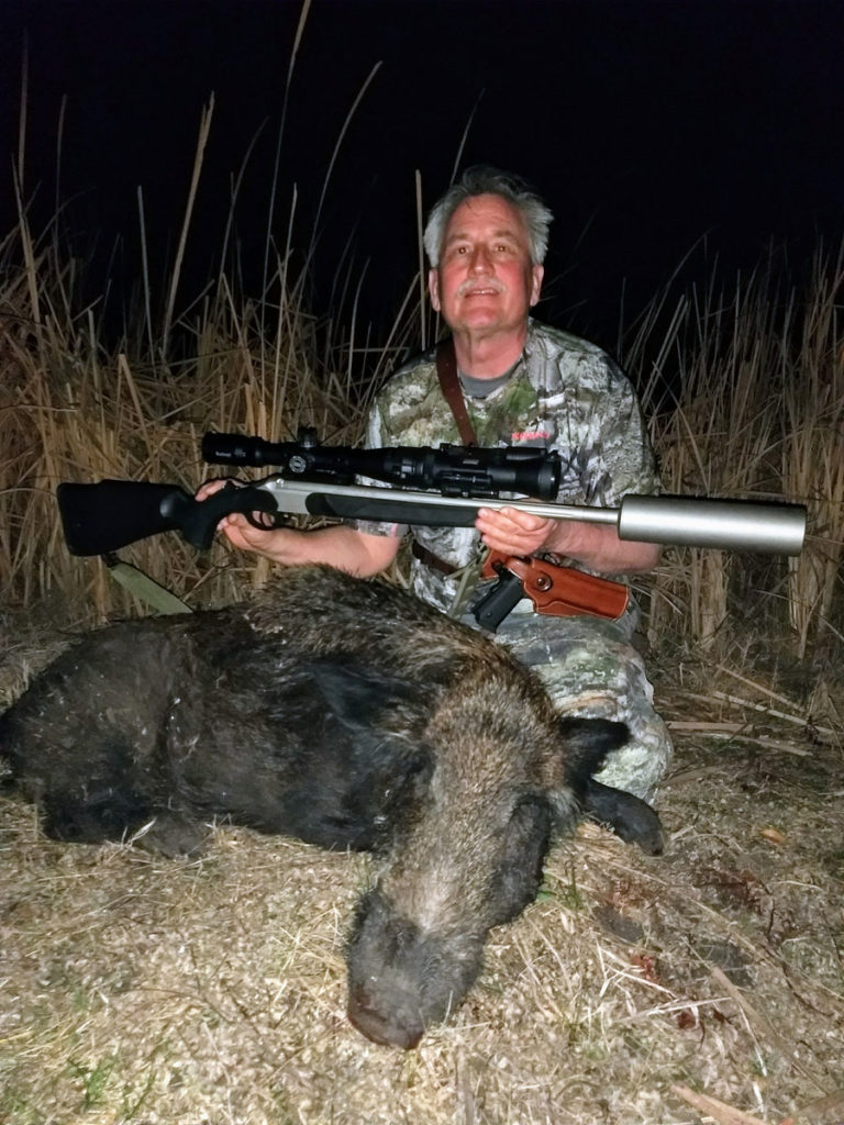 Night Hunting Hogs With a Suppressed Muzzleloader?  Hell, Yes!