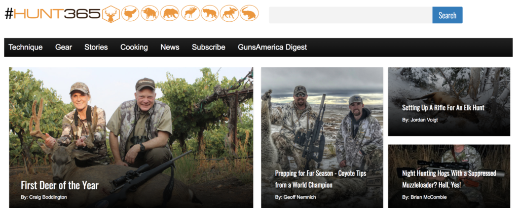 Check Out GunsAmerica’s Free Hunting Magazine!  #HUNT365