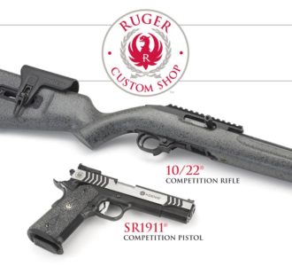 Ruger's New Custom Shop Guns, Magnum RPRs and SP101 in Black