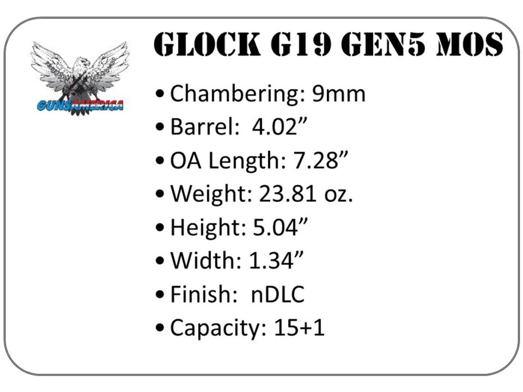 Still Champion: The New Glock 19 Gen5 MOS