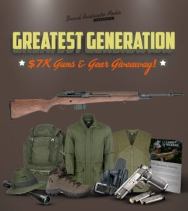 Enter the Greatest Generation Giveaway: $7K in Guns & Gear