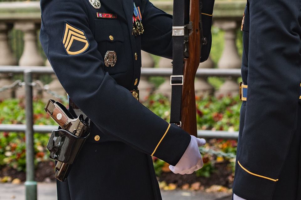 3rd U.S. Infantry Regiment Dons SIG M17 Sentinel Pistols