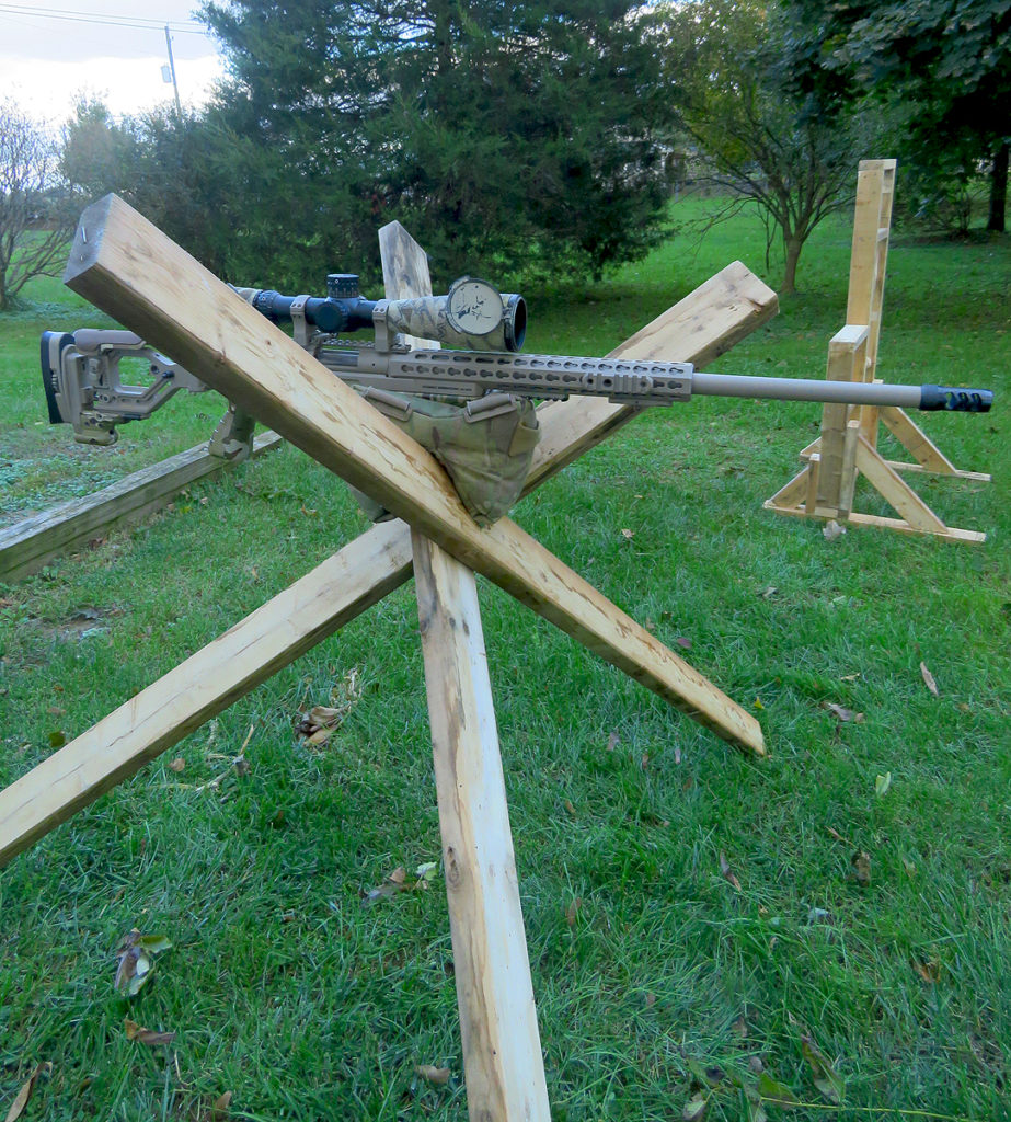 Building Barricades for Long Range Rifle Practice