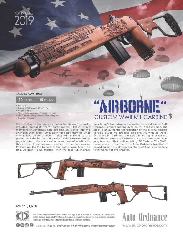 Auto Ordnance S Airborn Vengence Commemorative M Carbines