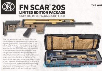 FN America Announces FN SCAR 20S Precision Rifle
