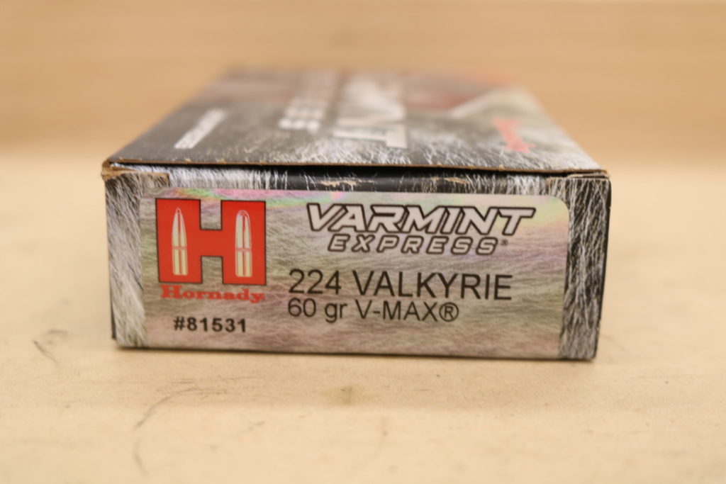 New Hornady 224 Valkyrie loadings - Black and Varmint Express