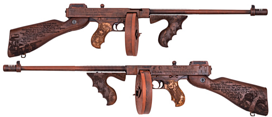 Auto-Ordnance Unveils Bonnie & Clyde Tommy Gun