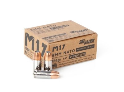 SIG Sauer Announcing M17 Ball and Hollow Point Ammunition