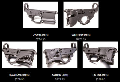 New (Cheaper) Pricing For Sharps' Artful Lowers along with New Handguards