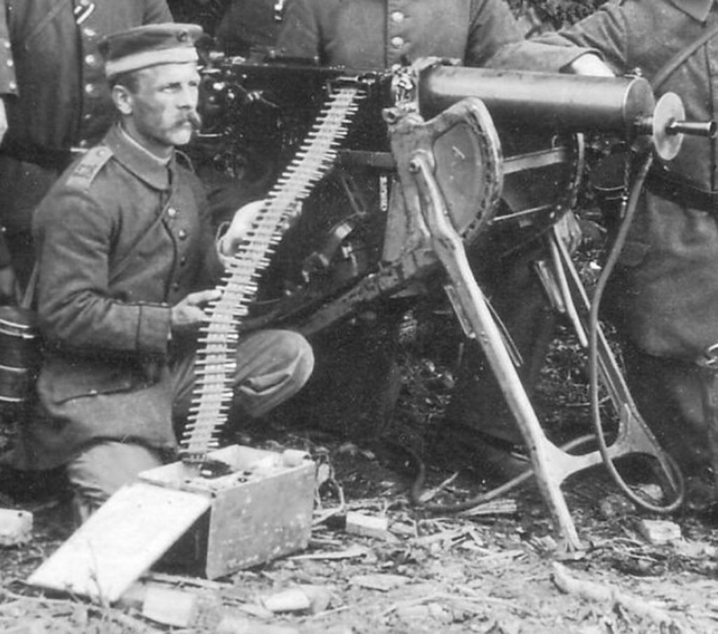 A Maxim Gun, an Abandoned French Tank, and One Determined American