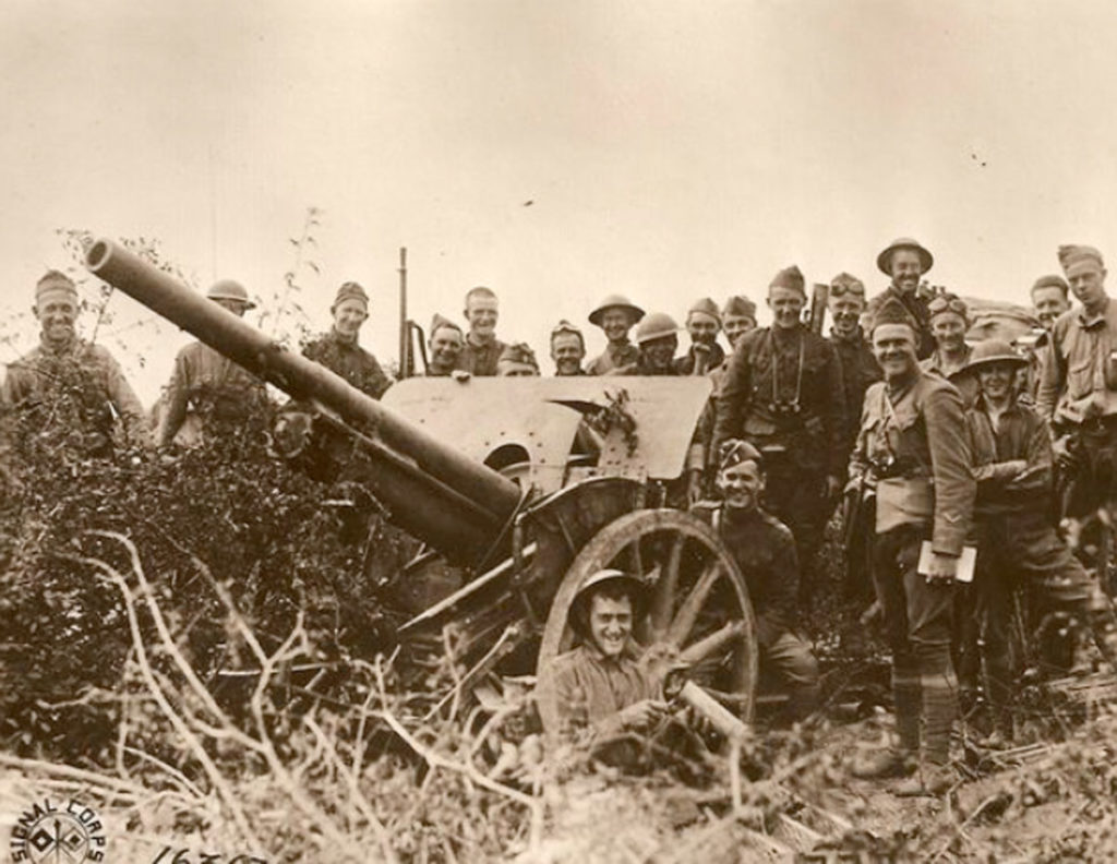 A Maxim Gun, an Abandoned French Tank, and One Determined American