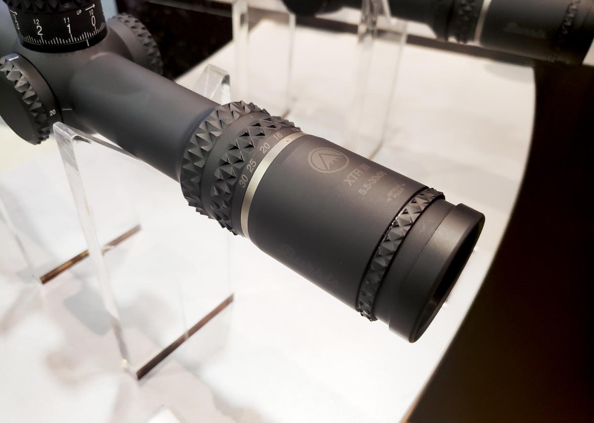 The New American Made Burris XTR III Tactical Riflescope - SHOT Show 2019