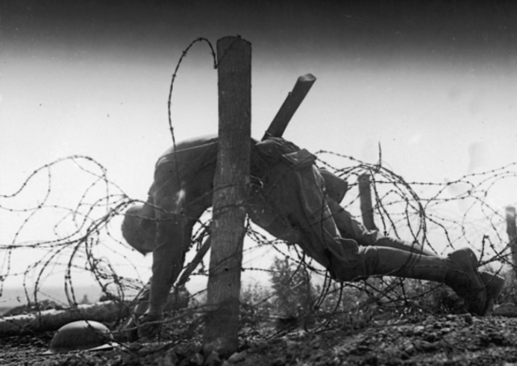 A Maxim Gun, an Abandoned French Tank, and One Determined American