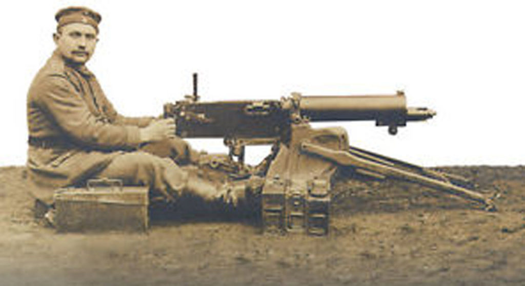 A Maxim Gun, an Abandoned French Tank, and One Determined American