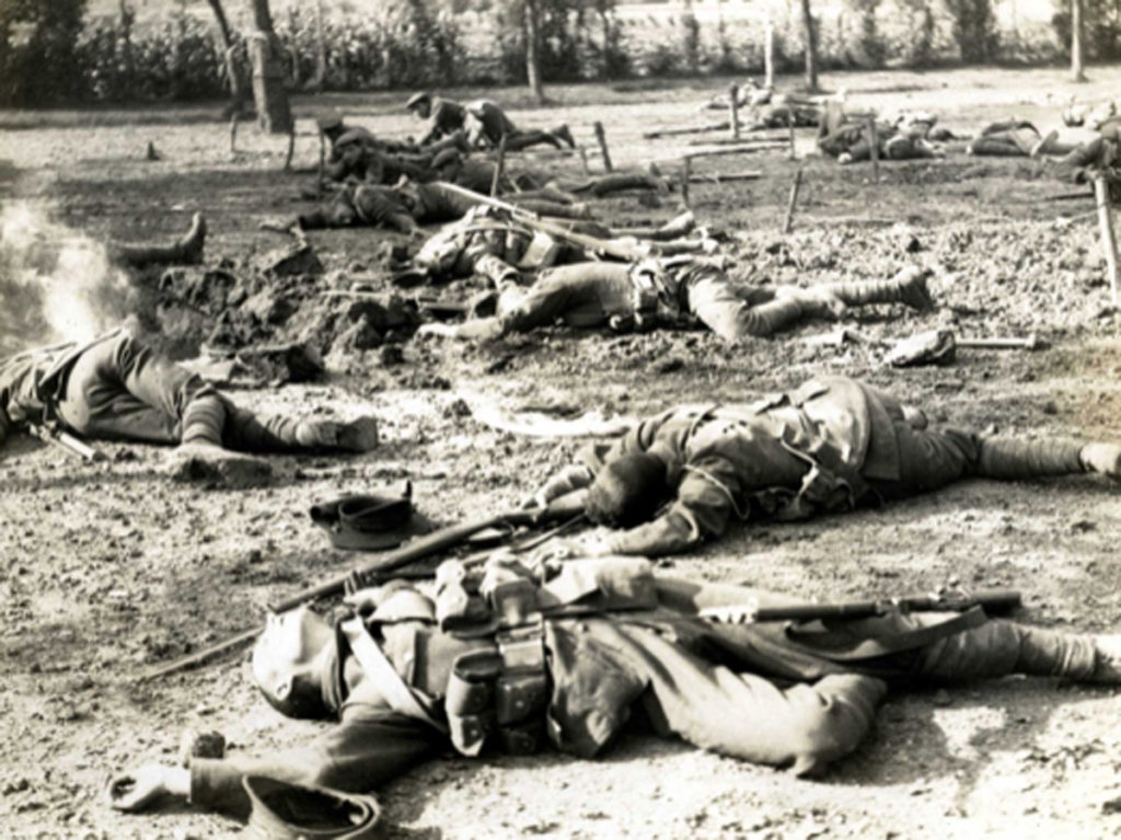 A Maxim Gun, an Abandoned French Tank, and One Determined American