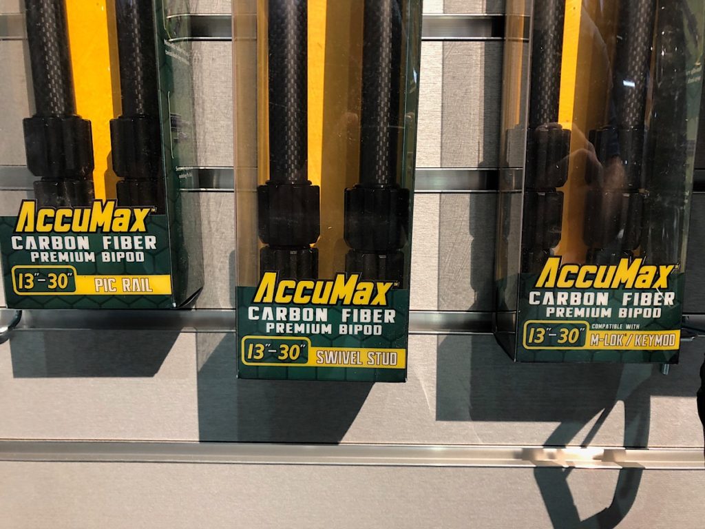 Caldwell Accumax Carbon Fiber Bipods - SHOT Show 2019