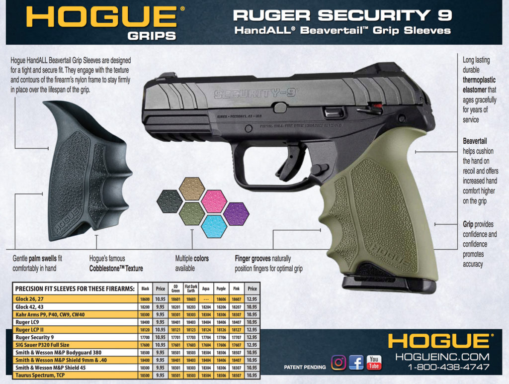 Hogue's New Solution For Unchangeable Grips - SHOT Show 2019