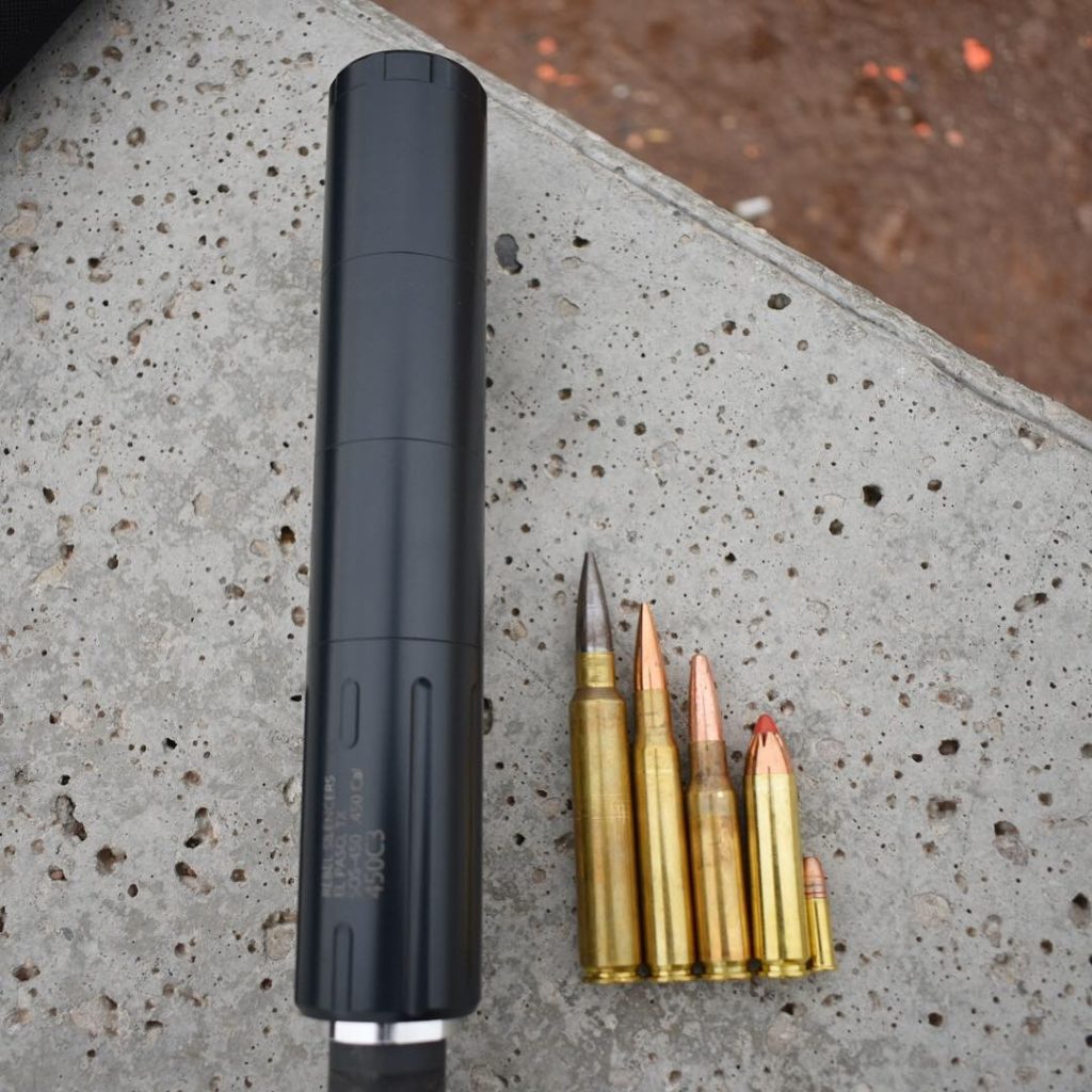 A 0 Aluminum Suppressor that Can Handle 338 Lapua: The Rebel Silencers SOS-450