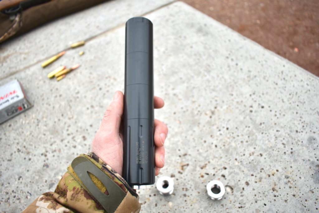 A 0 Aluminum Suppressor that Can Handle 338 Lapua: The Rebel Silencers SOS-450