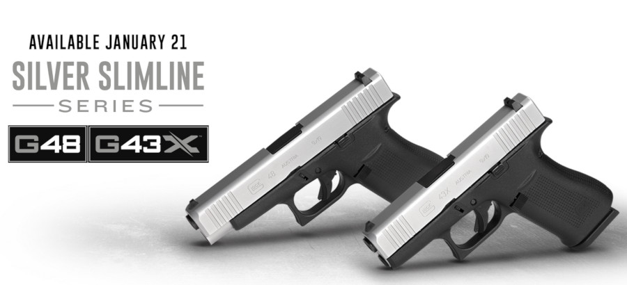 It's Official! Say Hello to Glock's Silver Slimline G43X and G48