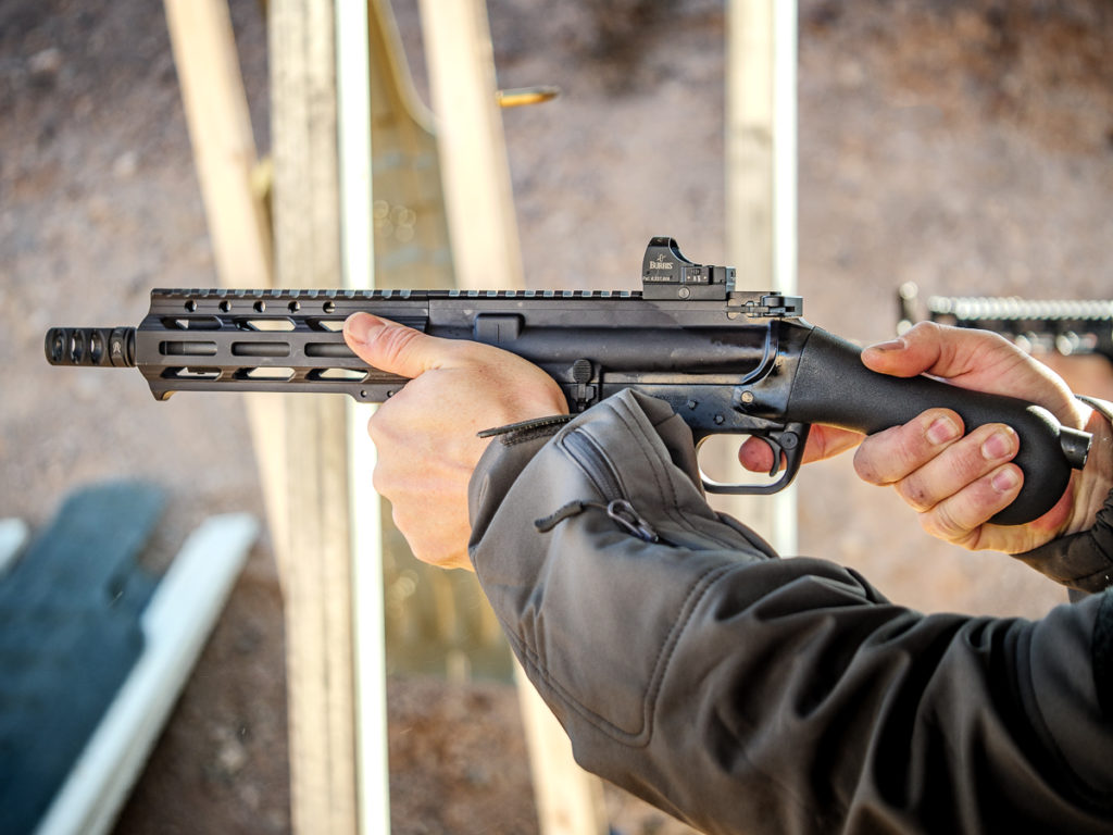 Media Day: FightLite's SCR 'Raider' Pistol - SHOT Show 2019