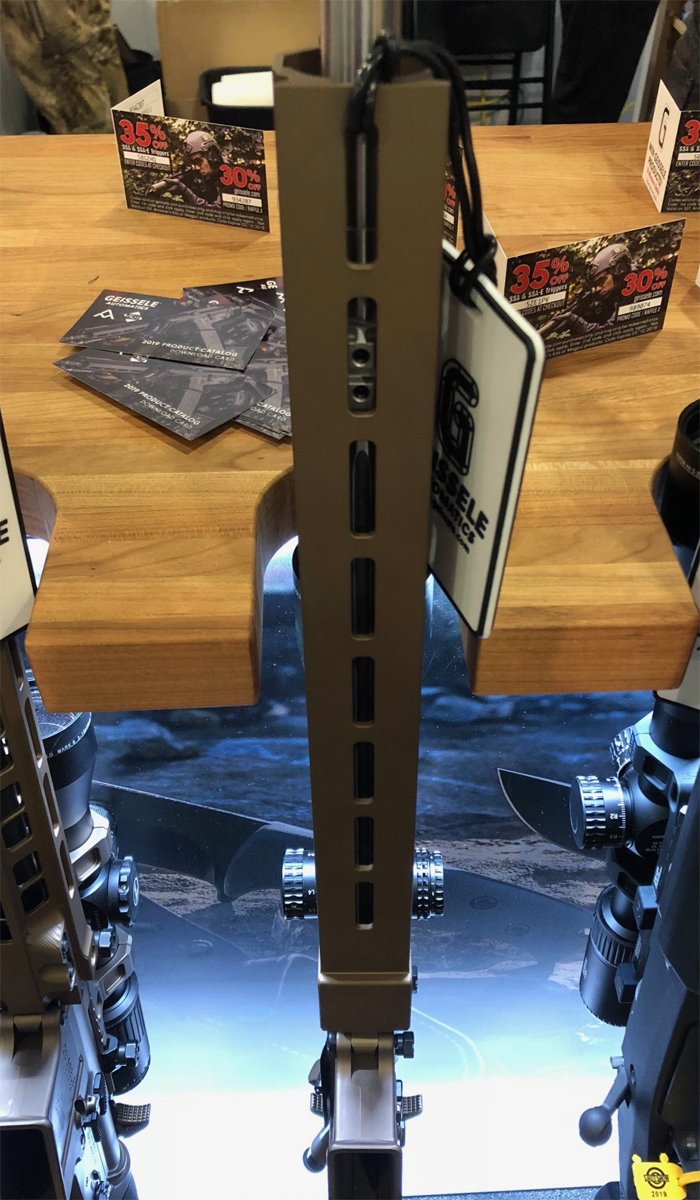 The Perfect AR Handguard? Geissele Mk 18 Modular Rail - SHOT Show 2019