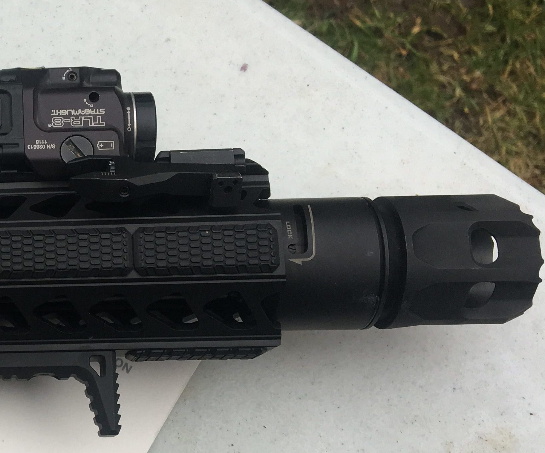 Side Cocking AR That Feeds From MP5 Magazines: Quarter Circle 10/ Strike Industries 9mm AR Build