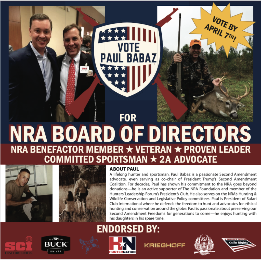 NRA Board Candidate Paul Babaz Tackles Tough Q's on Nation's Gun Lobby