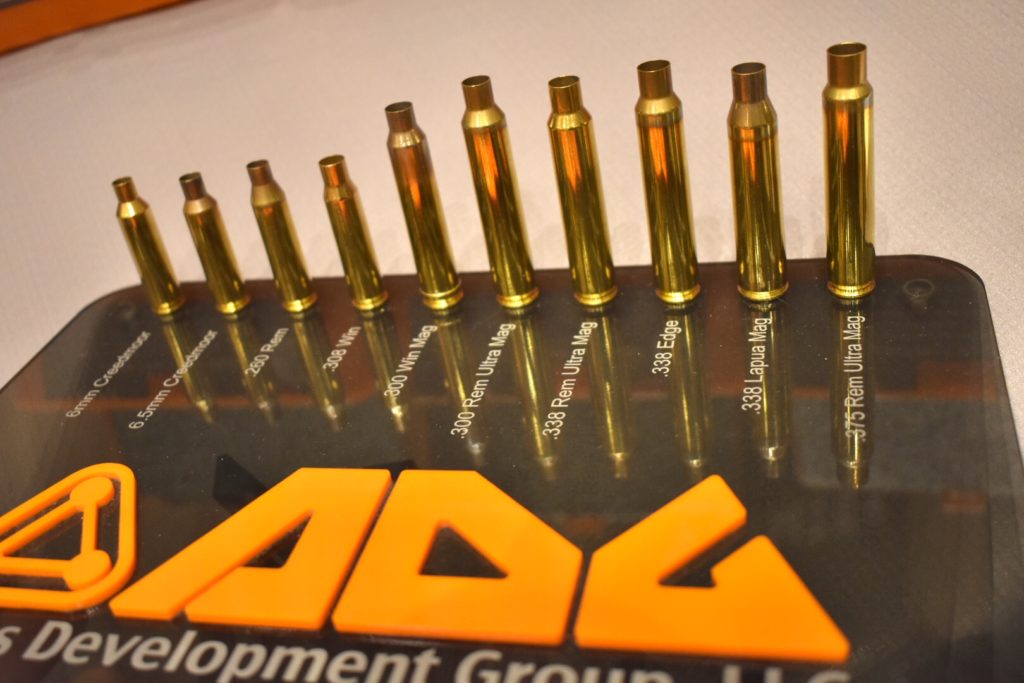 ADG Produces Factory Brass for Common Wildcat Cartridges Including 6.5 SAUM, 338 Edge, and More - SHOT Show 2019