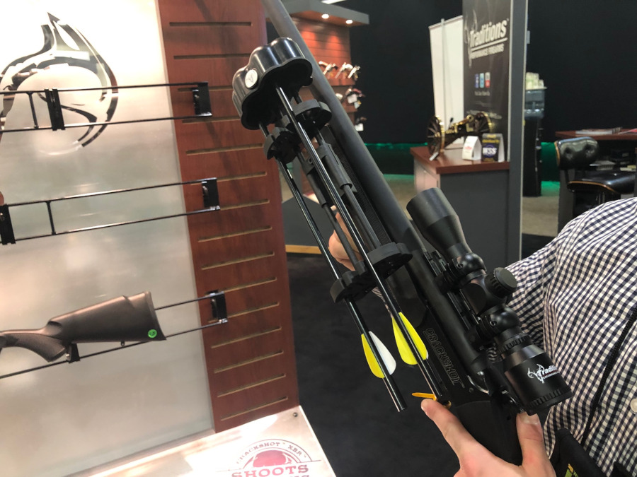 Part Rifle, Part Crossbow, Pure Traditions: The Crackshot XBR Arrow Launcher