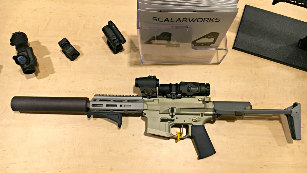 Scalarworks New Flip-To-Side Magnifier Mount - SHOT Show 2019